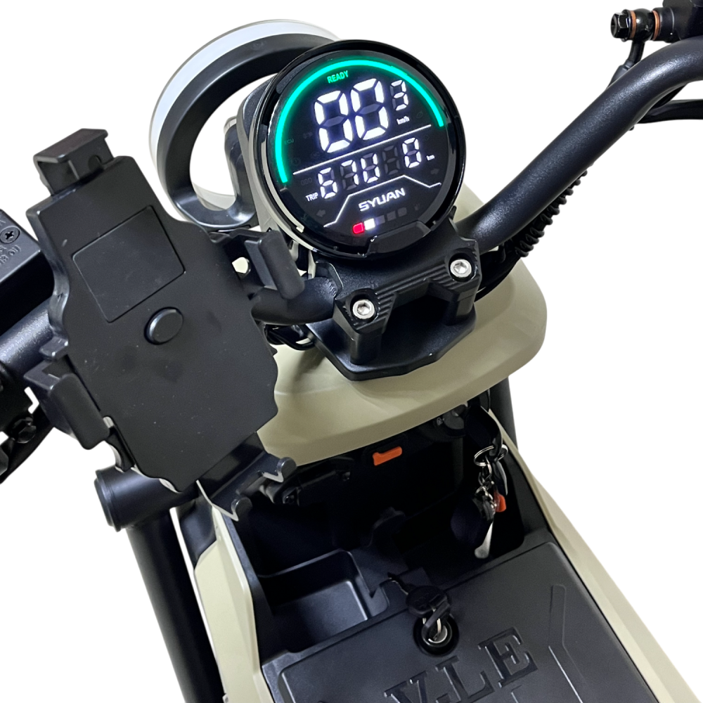 Электроскутер YASMAND COMBO U2 Pro кремовый 9