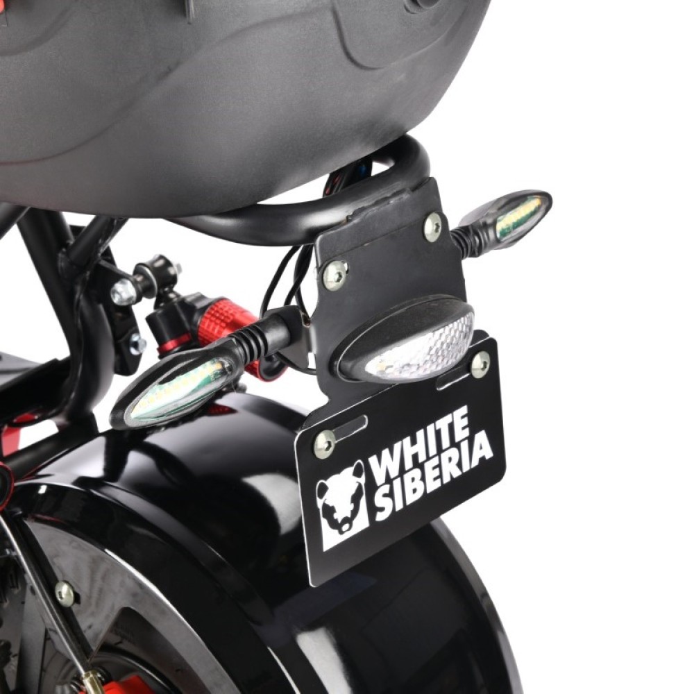 Электроскутер CityCoco WHITE SIBERIA MINI R 2.0 1200W (2022) BLACK 4