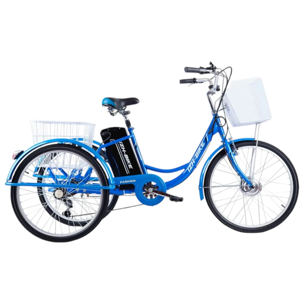 Электровелосипед IZH-BIKE FARMER 250W 36V10Ah Li-ion Синий
